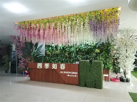 artificial tree showroom