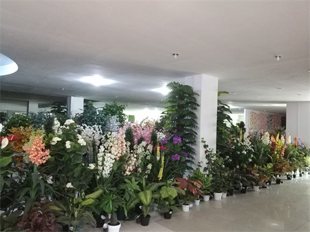 artificial tree showroom