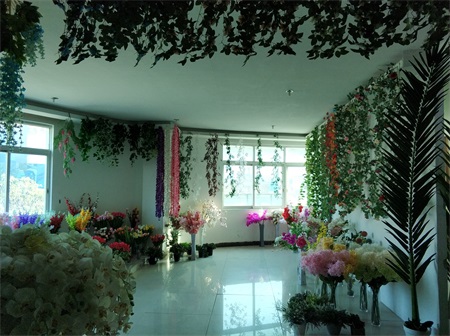 artificial tree showroom